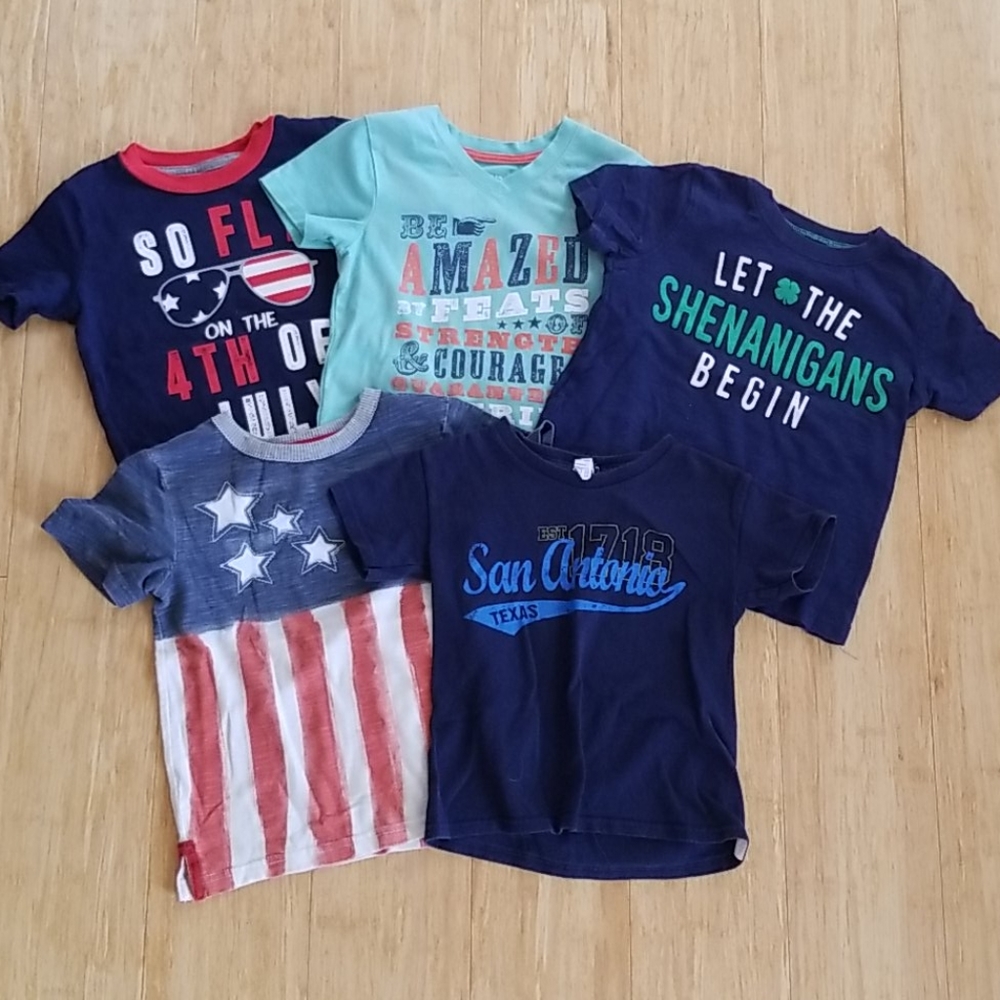 4T Shirt Bundle